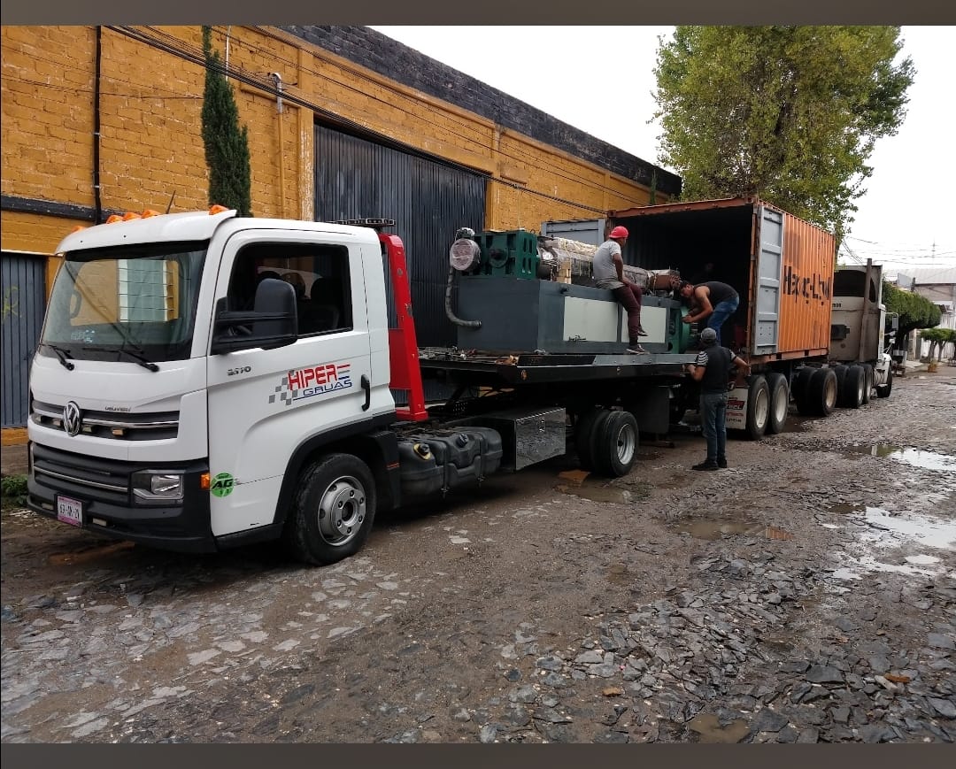 Grúa para equipo pesado Guadalajara